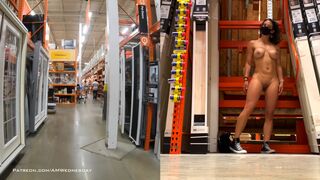 AMWednesday - Left Alone Naked In Home Depot