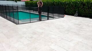 Maddy May Poolside Sextape WIth Jmac