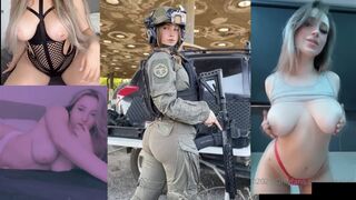 Natalia Fadeev - soldier w big guns big ass