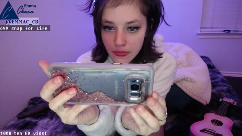 Emma choice 1 live show, 20 toys up her ass