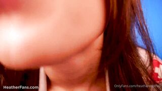 HeatheredEffect Nurse Lipstick Blowjob Video Leaked