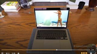 Blindfold Desk BJ with Rocky