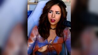 Pokimane Boobs Flash AI Enhanced