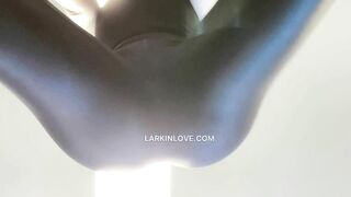 Larkin Love - Gooning at The Gym for Your Personal Trainer