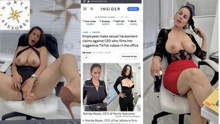 Busty Nanda Reyes CEO exposes employees