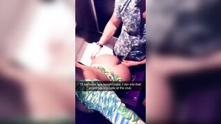 Hot Girl fucked in a Bar Bathroom