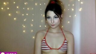 all american teen live from her bedroom with sex toys on 4th of july