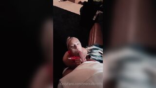TheRealBrittfit-Spiderwoman Blowjob facial