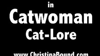 Christina Carter Catwoman JOI