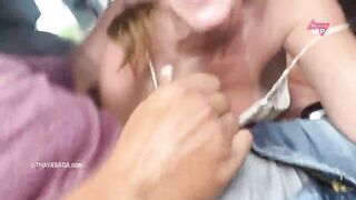 Thayksada stranger blowjob in car