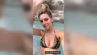 Madisyn Shipman - Pool Instagram Stories