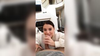 (POV)  Lana Rhoades sexo sin condon, metiendoselo en su hermosa vagina