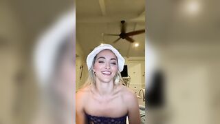 Lindsey Pelas Hot Try On Livestream