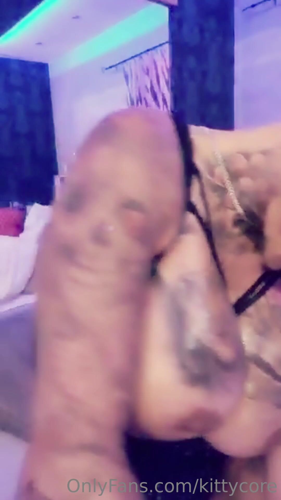 kittycore Oily Titty Fuck Dildo