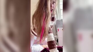 Belle Delphine Dildo Riding
