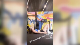 Madisyn Shipman - Workout Routine Huge Cleavage