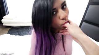 YouthLust Emma Swallows Her First Mouthful Of Cum