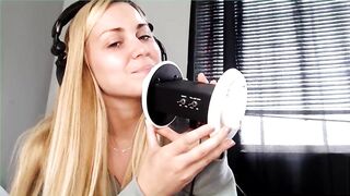 ASMR ERIKA EAR LICK & EAR KISSES