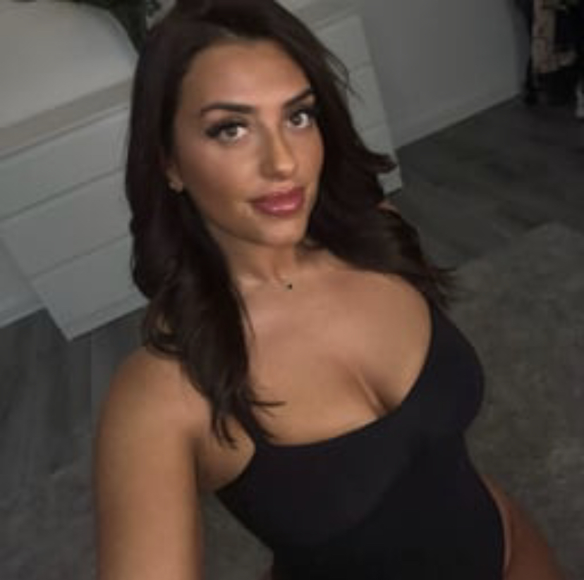 Jess the Goat Blows black dildo