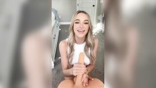 Emma Hix Rides Dildo Doll