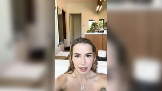 Elena Kamperi Nude Shower Livestream Video Leaked