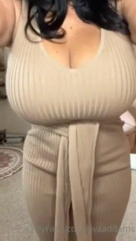 Ava Addams try-on of