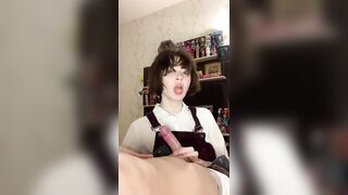 YourSmallDoll Cute Blowjob with Cumshot