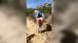 Sky Pierce Outdoor Hiking Sex POV