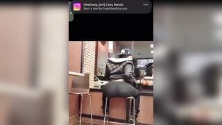 twerking in waffle house