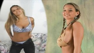 Christina Model Split Screen