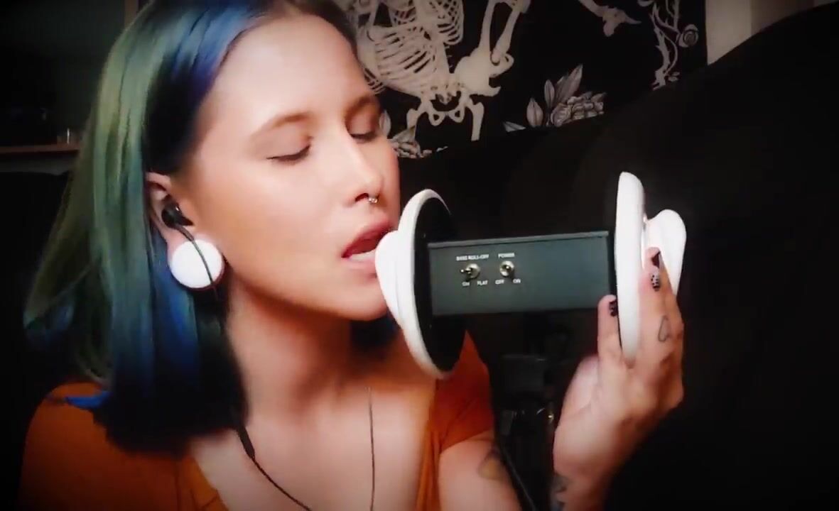 a delicate touch on her skin