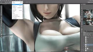Ada Wong Speed Painting by sakimichan