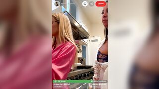 Madisyn Shipman With Her Mom - Full Live Cooking (Lingerie, Slips & More In Descript)