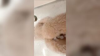 Tay Lavie big tits shower butt plug