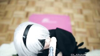 Lana Rain - 2B Captured By A Sentient Fuck Machine