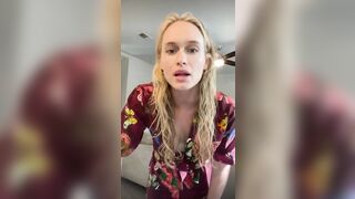 Leven Rambin changing dresses (OF live), 9.8.23 Part 2