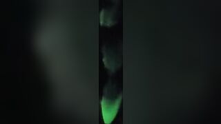 Calista Melissa fluorescent dildo anal