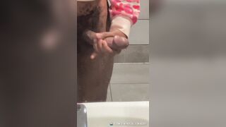Nitro Cums After Jerking Off Inside The Women’s Restroom At Taco Bell (IG Leak)