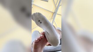 emmysfeetand socks - The best place for a slave like you! So you better be grateful!