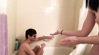 Alaska Zade OnlyFans peeing on ryan the virgin