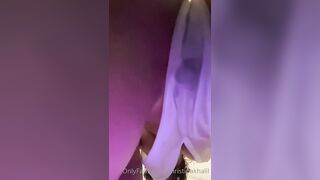 Christina Khalil Wet Slingkini Pussy Shower Video