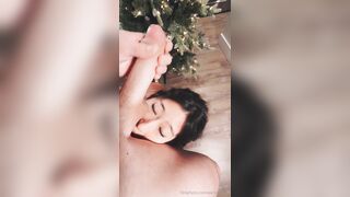 Aeries Steele - Get Facial Right To The Christmas Tree