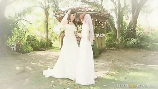 Its A Good Day For A White Lez Wedding - Dolly Little & Kymberlee Anne