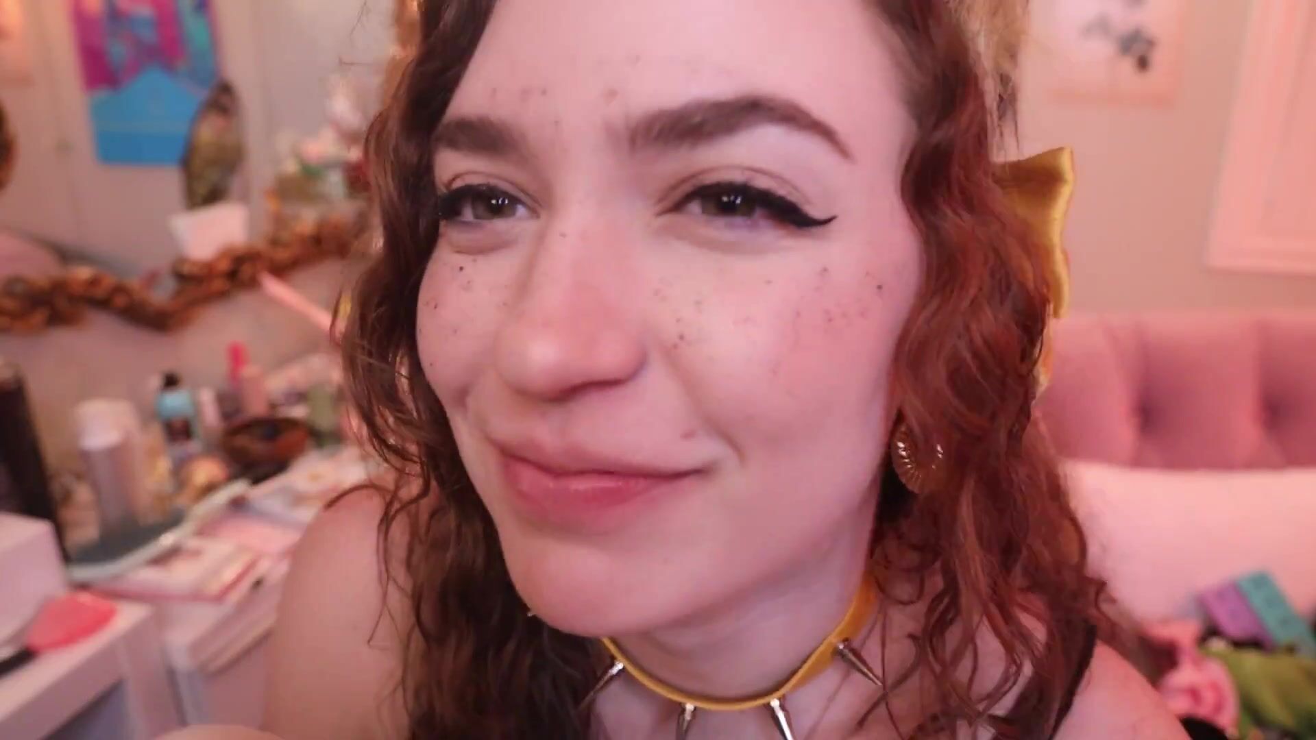 Rose ASMR Ear Licking