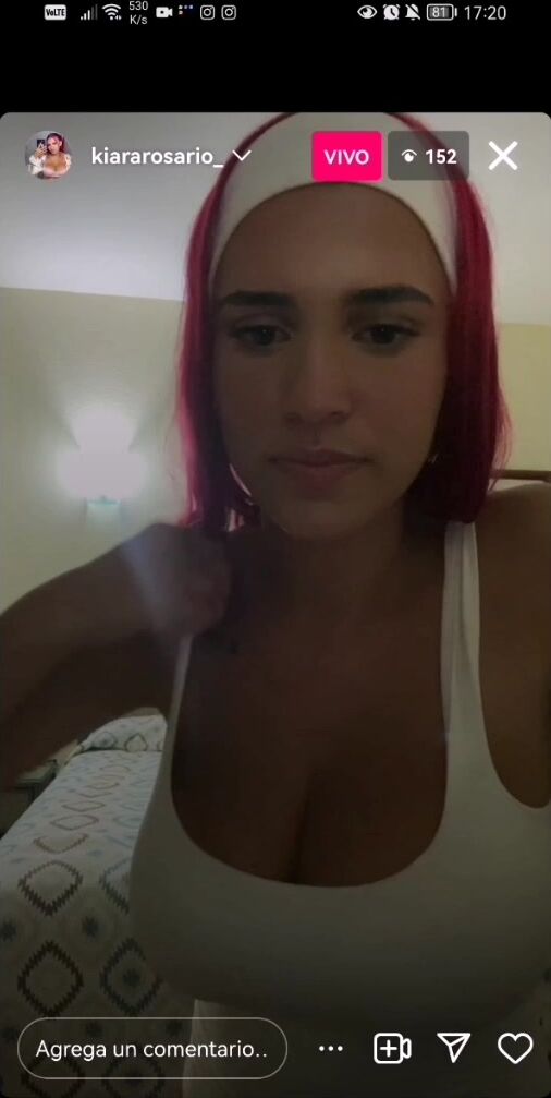 KIARA ROSARIO IG LIVE 3