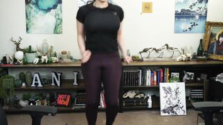 Sweet Anita Big Tits Bouncing Workout Twitch Clip