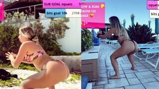AZRA Twitch Pawg Squats