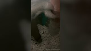 Christina Khalil's  Pussy in a bath