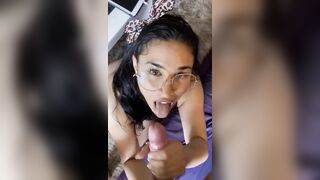 Luciana - Big Tits Latina Gets Huge Facial