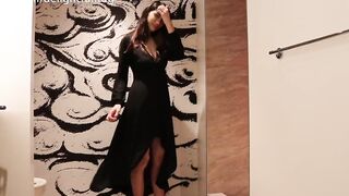 delightfulhug date night role play black dress